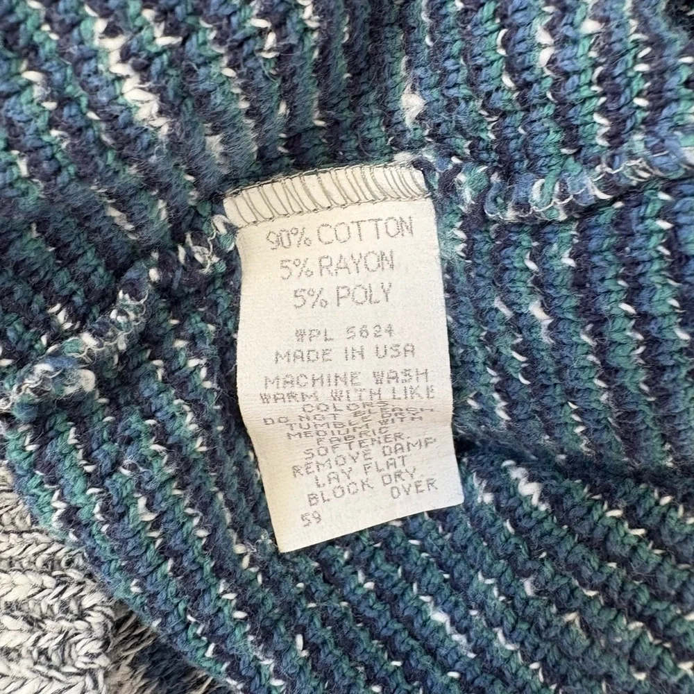 Vintage 90s Shenandoah Made in USA Knit Sweater XL